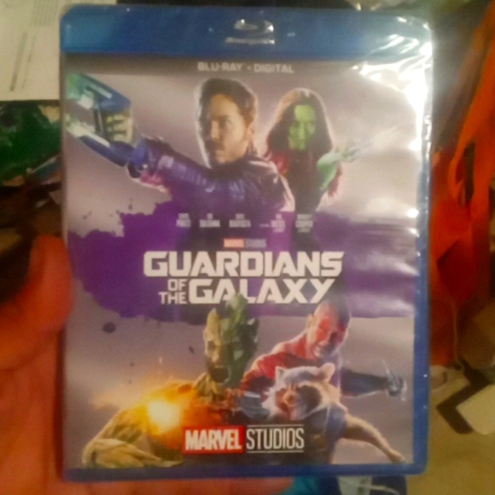 Blu ray DVD guardians of the Galaxy